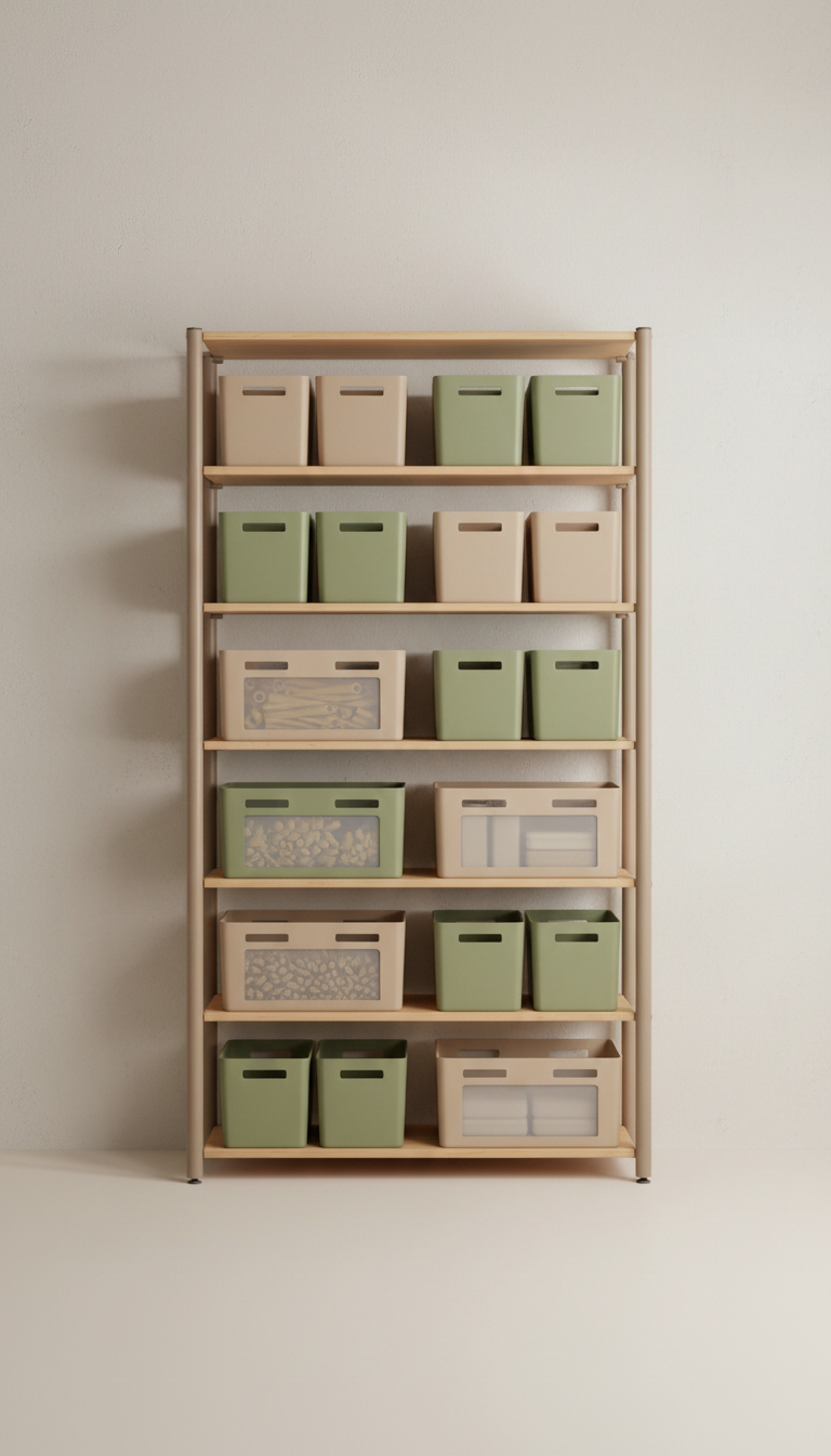 Cajón modular de madera laminada